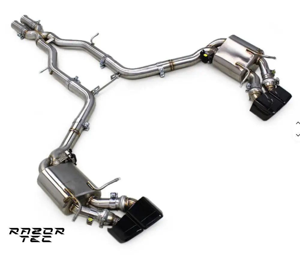 MERCEDES BENZ C63 W204 VALVETRONIC EXHAUST SYSTEM II