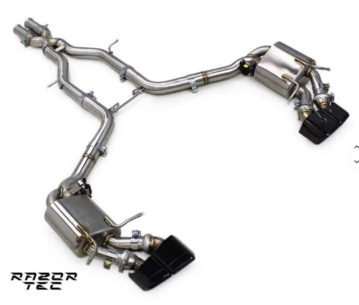 MERCEDES BENZ C63 W204 VALVETRONIC EXHAUST SYSTEM II