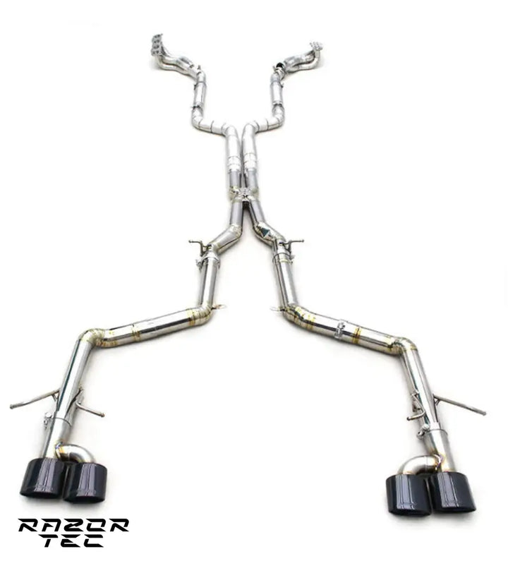 MERCEDES BENZ C63 W204 VALVETRONIC EXHAUST SYSTEM II