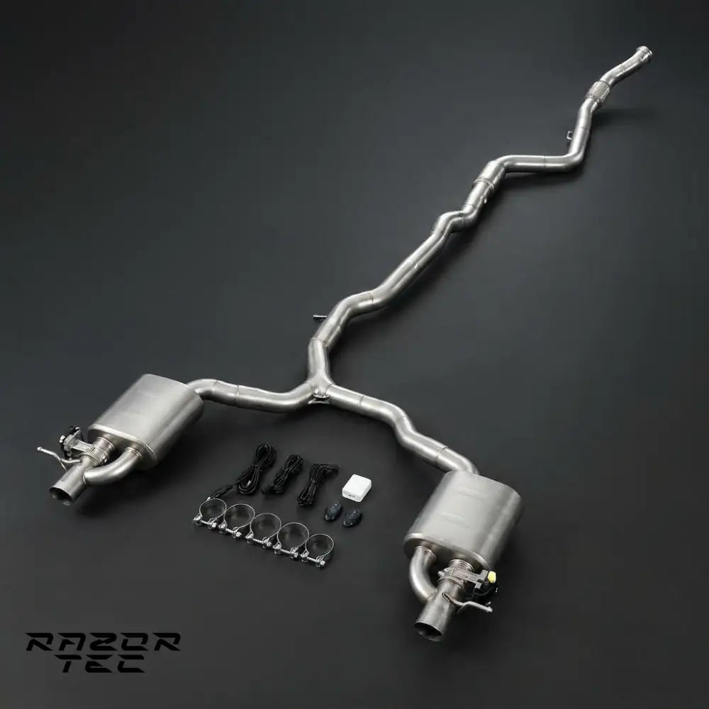 MERCEDES BENZ W206 C300E VALVETRONIC CATBACK EXHAUST