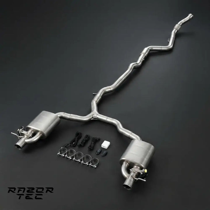 MERCEDES BENZ W206 C300E VALVETRONIC CATBACK EXHAUST