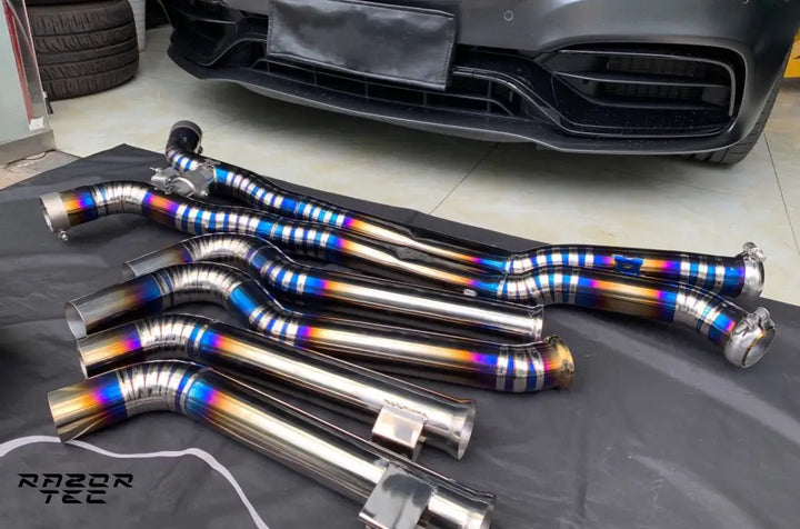 MERCEDES C63 AMG W205 TITANIUM EVO VALVETRONIC EXHAUST SYSTEM