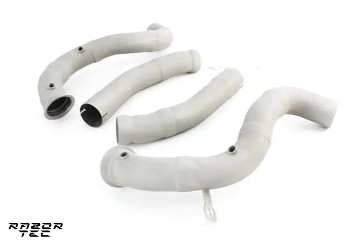 MERCEDES C63S AMG W205 DOWNPIPES CATLESS OR WITH CATS