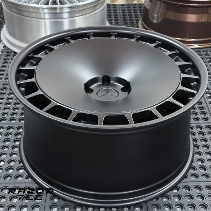 MERCEDES G63 23’ MATT BLACK RAZOR WHEELS - FORGED