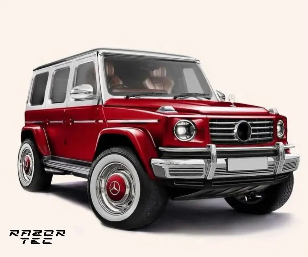 MERCEDES G63 VINTAGE BODY KIT AND CUSTOM WHEELS 2018-2023