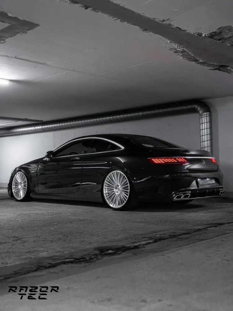 MERCEDES HIGH GLOSS POLISHED FORGED WHEELS