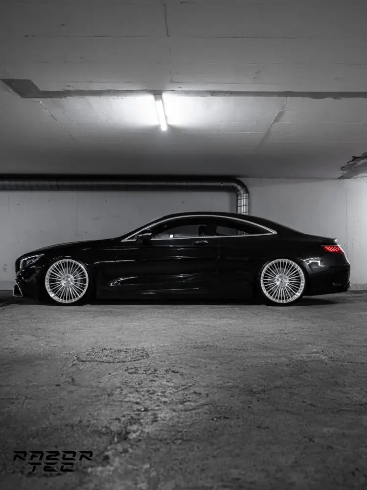 MERCEDES HIGH GLOSS POLISHED FORGED WHEELS