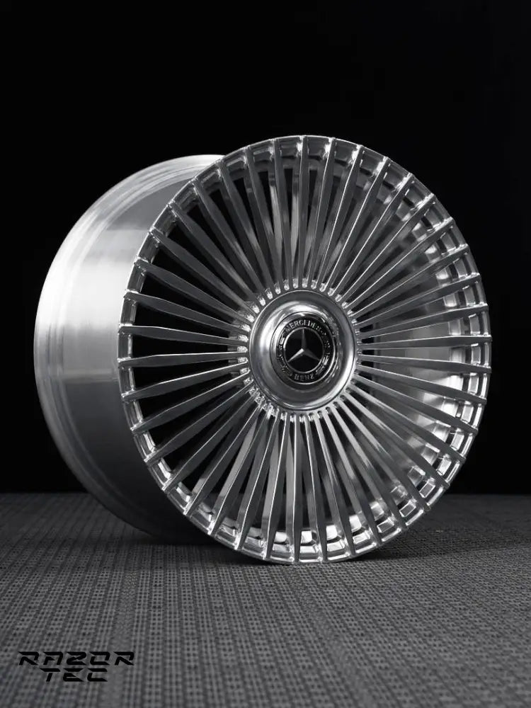 MERCEDES S-CLASS HIGH GLOSS POLISHED WHEELS