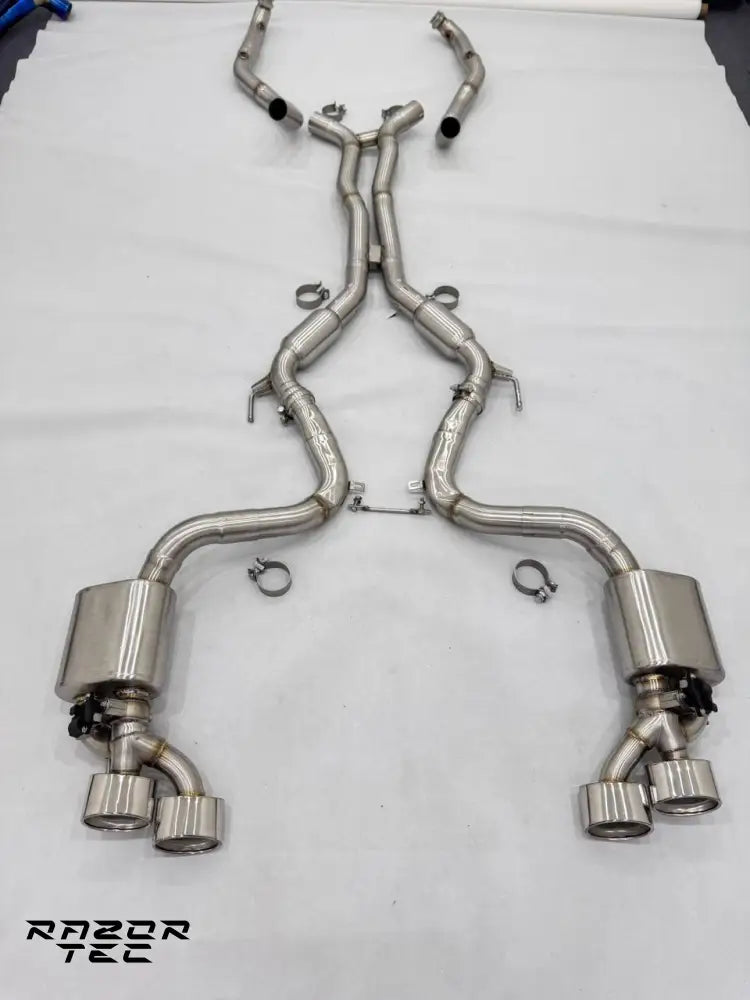 MERCEDES SL55 AMG R230 VALVETRONIC EXHAUST SYSTEM