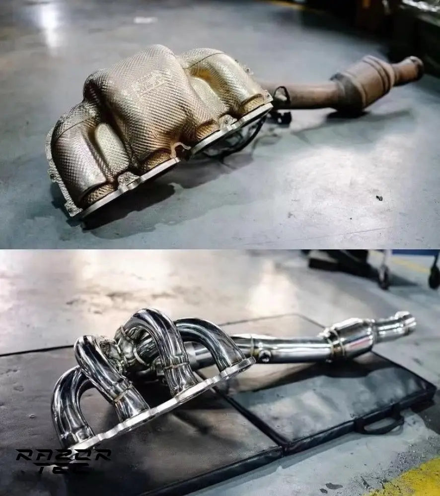 MERCEDES SLS AMG PERFORMANCE HEADERS WITH DOWNPIPES