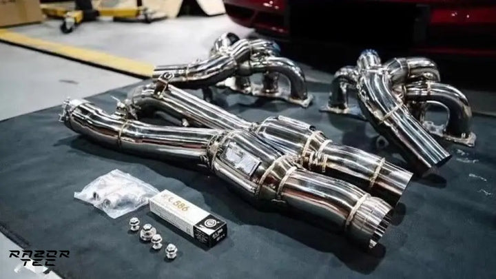 MERCEDES SLS AMG PERFORMANCE HEADERS WITH DOWNPIPES