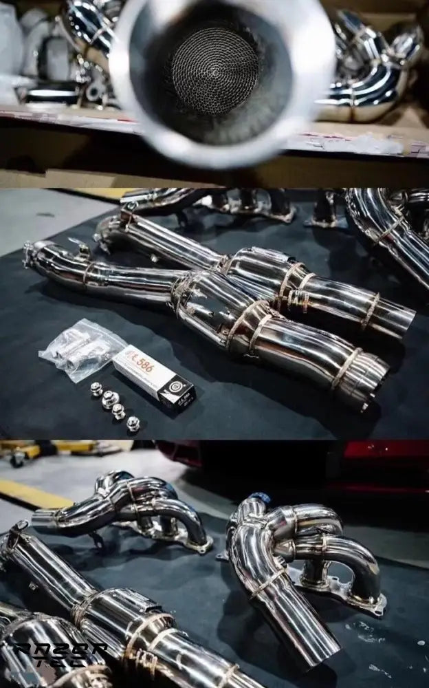MERCEDES SLS AMG PERFORMANCE HEADERS WITH DOWNPIPES