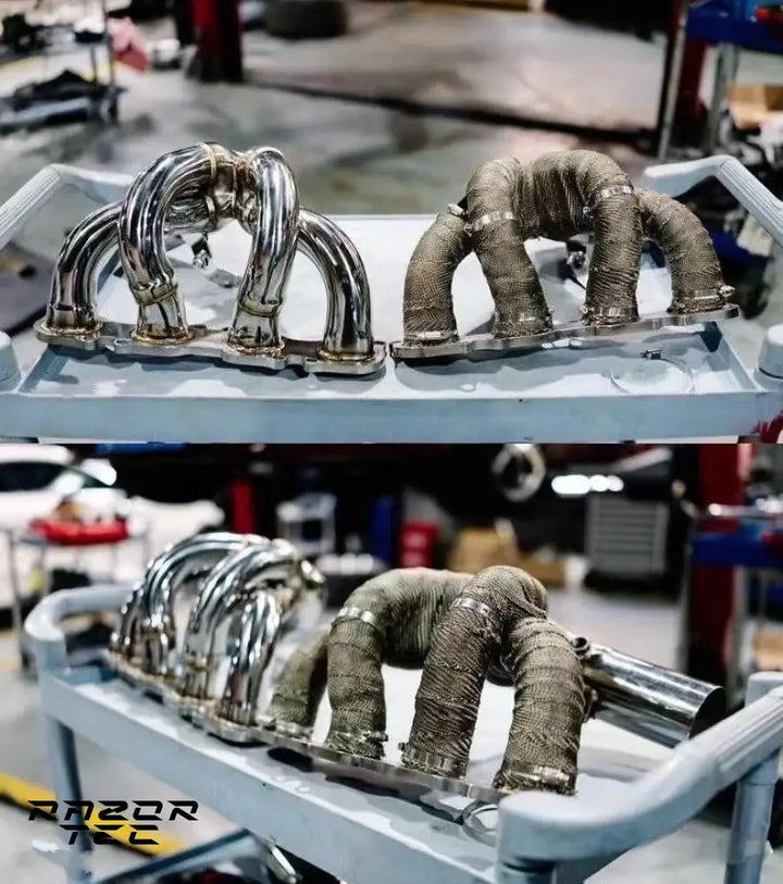MERCEDES SLS AMG PERFORMANCE HEADERS WITH DOWNPIPES