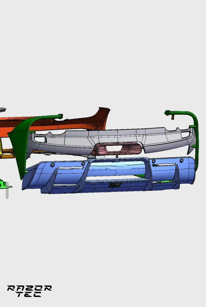NEW FERRARI 296 BODY KIT IN DEVELOPMENT