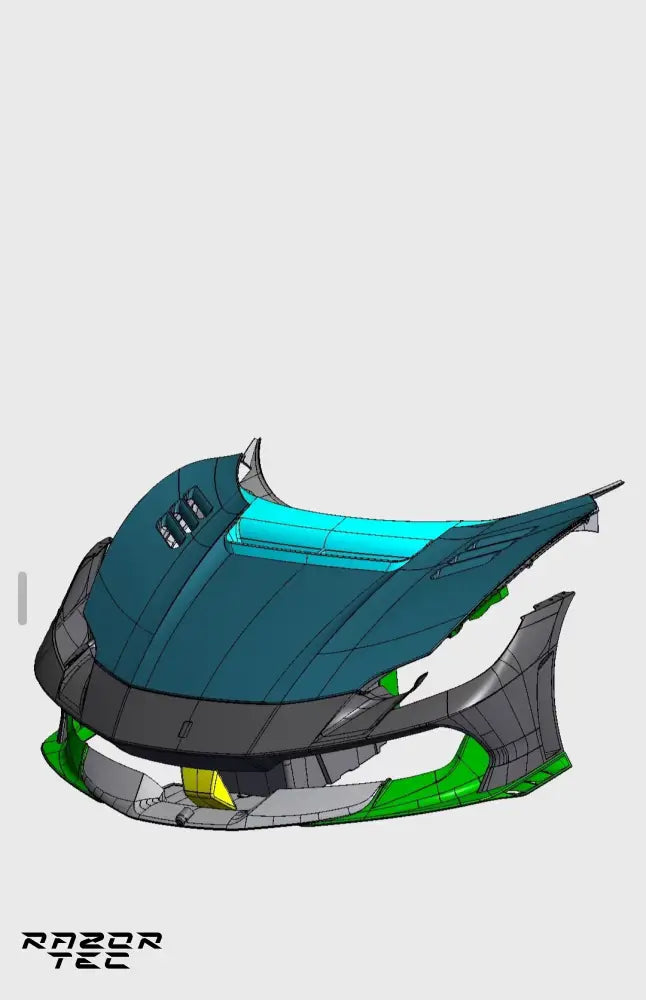 NEW FERRARI 296 BODY KIT IN DEVELOPMENT