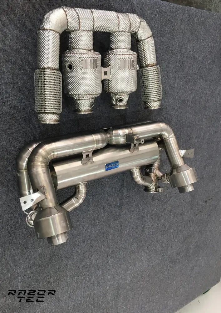PORSCHE 918 SPYDER FULL TITANIUM EXHAUST SYSTEM