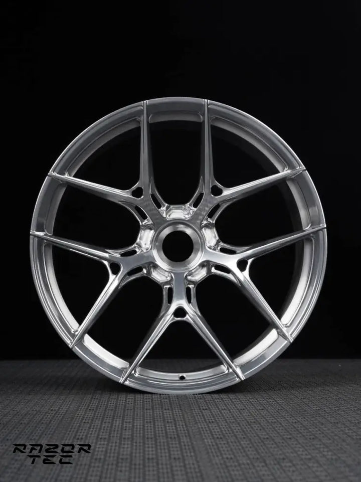 PORSCHE 992 CENTER LOCK - GLOSS CLEAR WHEELS