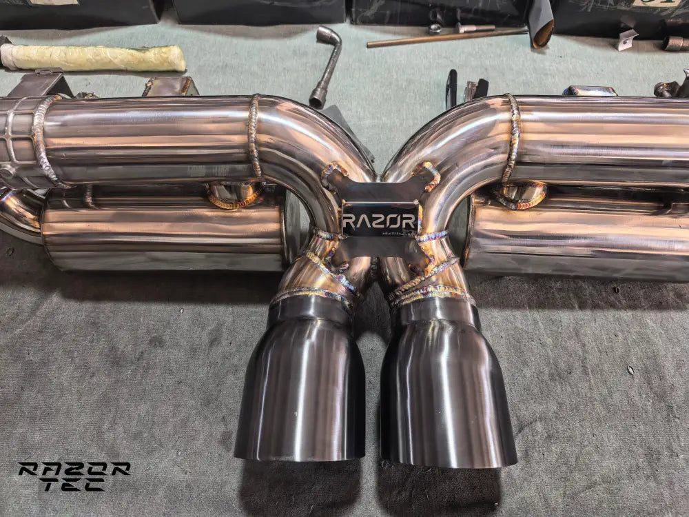 PORSCHE 992 GT3 RAZOR STAINLESS STEEL VALVETRONIC EXHAUST SYSTEM