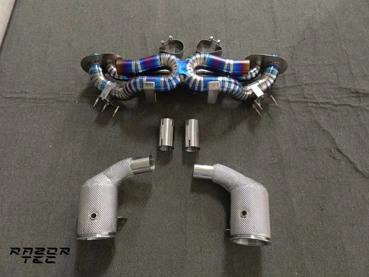 PORSCHE 992 TURBO S VALVETRONIC EXHAUST SYSTEM