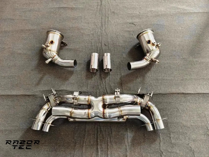 PORSCHE 992 TURBO S VALVETRONIC EXHAUST SYSTEM