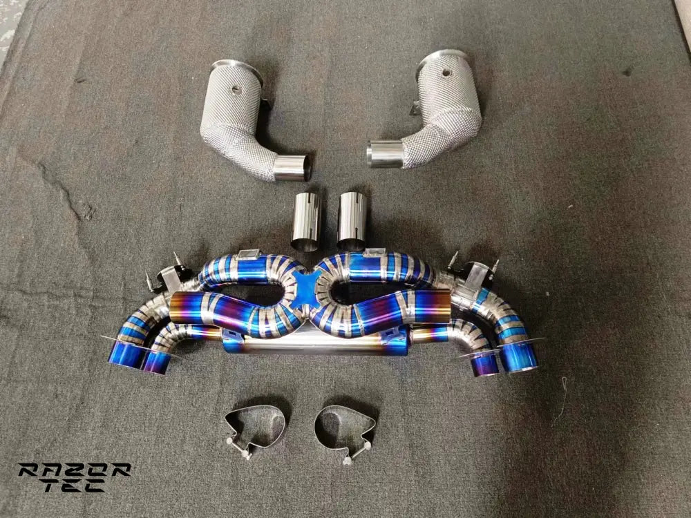 PORSCHE 992 TURBO S VALVETRONIC EXHAUST SYSTEM