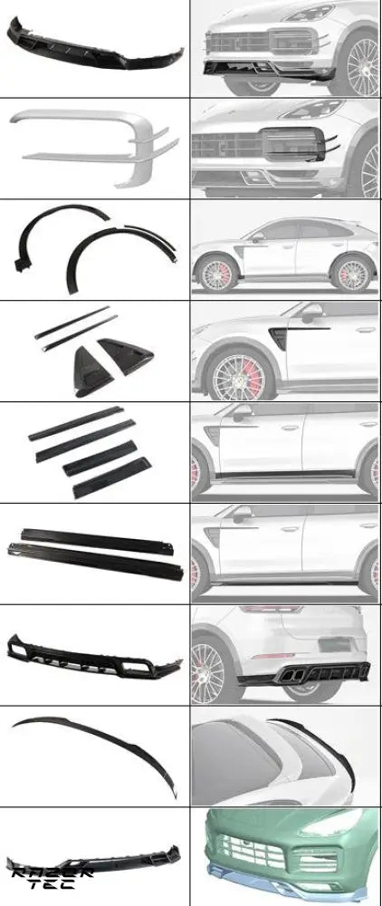 PORSCHE CAYENNE CARBON KIT (9YA) 2018-2023