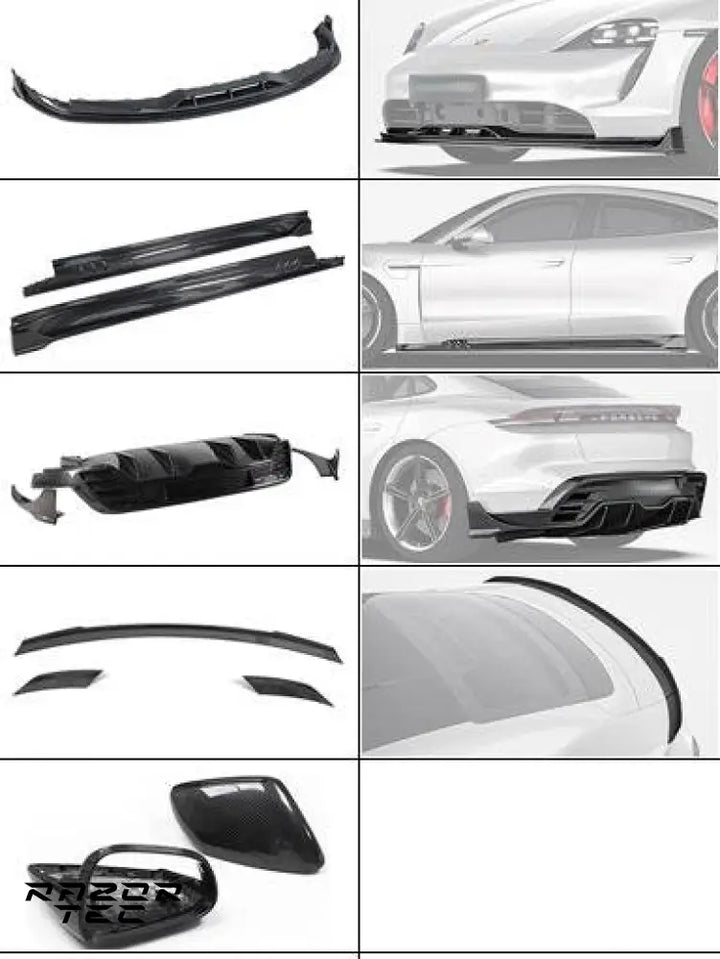 PORSCHE TAYCAN CARBON KIT 2019-2024