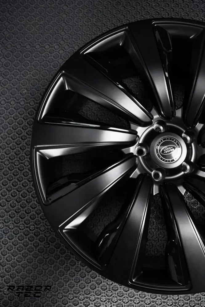 RANGE ROVER FORGED WHEEL SET GLOSS & MATT BLACK FINISH