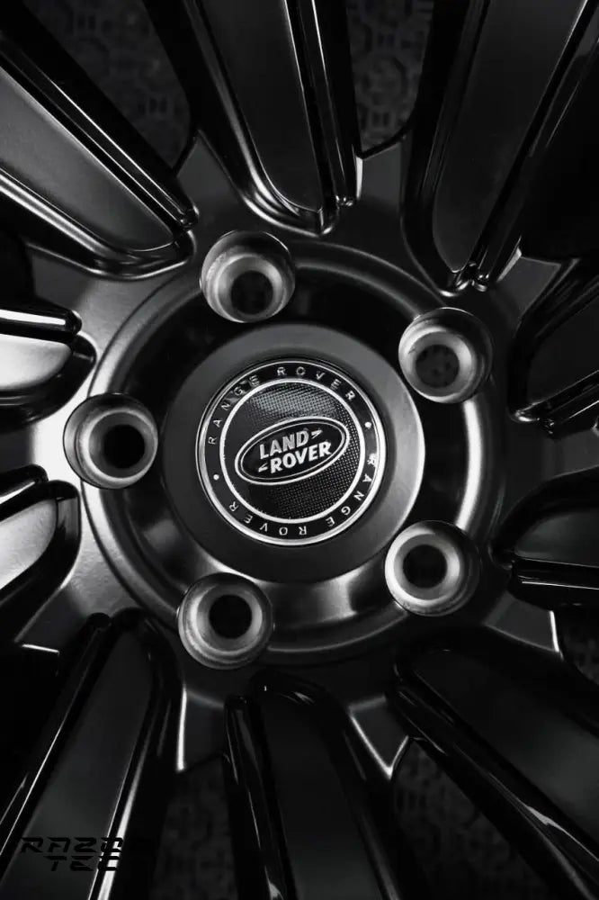 RANGE ROVER FORGED WHEEL SET GLOSS & MATT BLACK FINISH