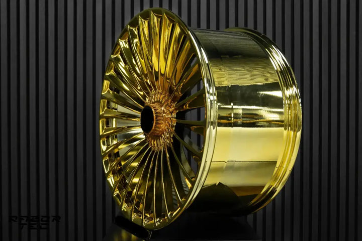 RAZOR FORGED GOLD WHEELS
