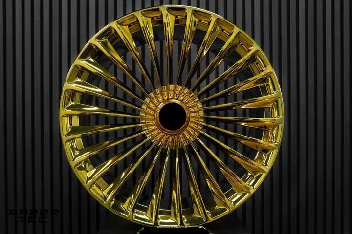 RAZOR FORGED GOLD WHEELS
